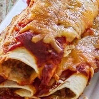 Ala Shredded Beef Enchilada