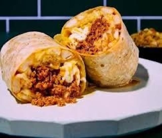 Pork Chop Skillet Burrito.
