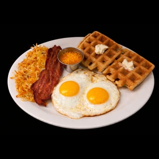 Waffle & Eggs