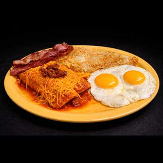 Breakfast Pastor Enchiladas