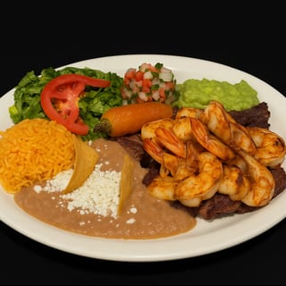 Carne Asada Camarones