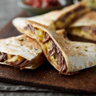 ala Shredded Beef Quesadilla