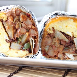 Egg Potato Beans