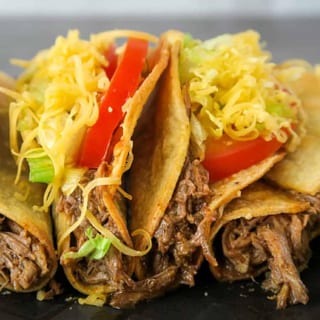 Ala Shrd Beef Taco
