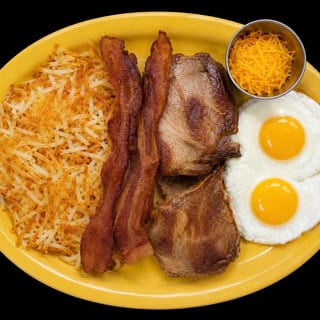 Pork Chop & Eggs