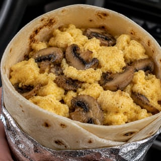 Egg & Mushrooms