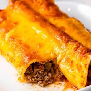 Ala Ground Beef Enchilada