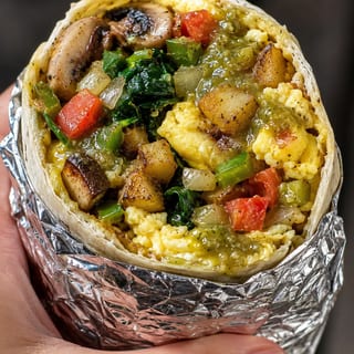 Veggie Skillet Burrito